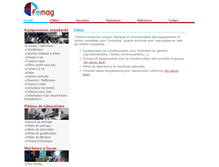 Tablet Screenshot of femagindustries.fr